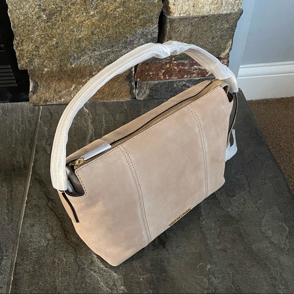 Michael Kors Bags Nwt Michael Kors Brooke Medium Suede Bag Poshmark